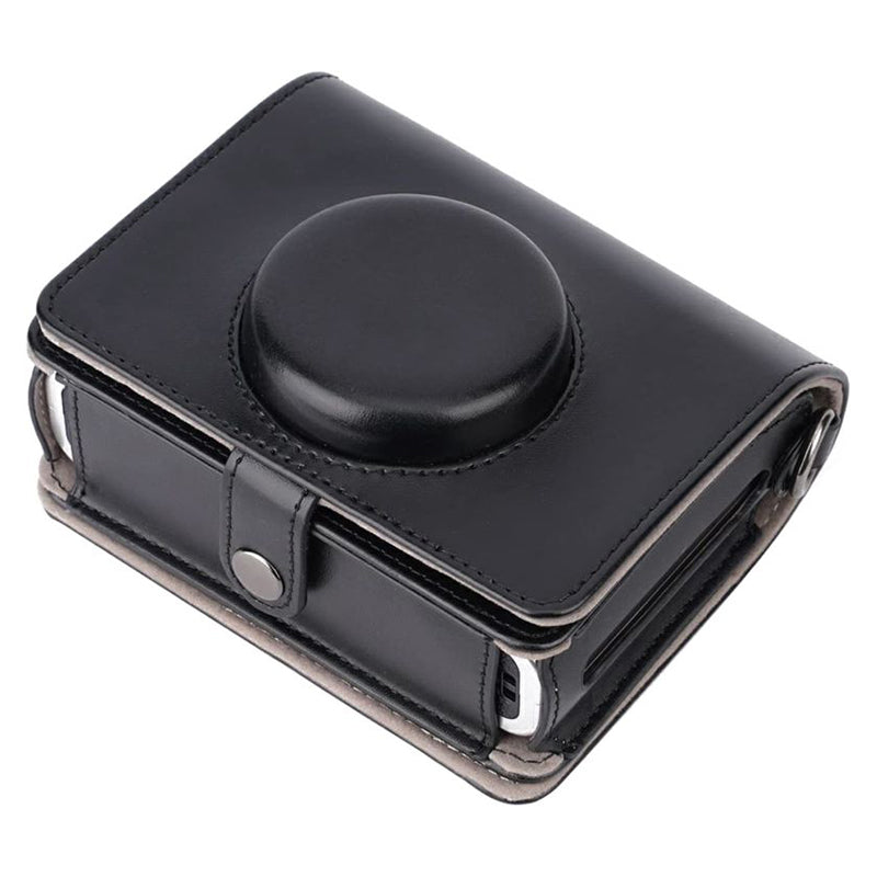 For Instax mini Evo PU Leather Retro Camera Bag Anti-drop Protective Cover with Shoulder Strap For Instax mini Evo PU Leather Retro Camera Bag Anti-drop Protective Cover with Shoulder Strap
